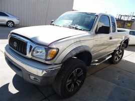 2001 Toyota Tacoma SR5 Prerunner Silver Extended Cab 3.4L AT 2WD #Z24589